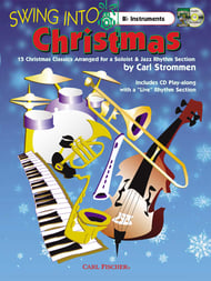 SWING INTO CHRISTMAS B FLAT-BK/CD cover Thumbnail